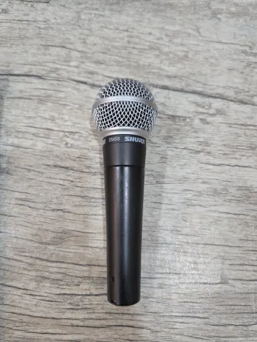 Microfone profissional Shure SM 58 original  (excelente estado)