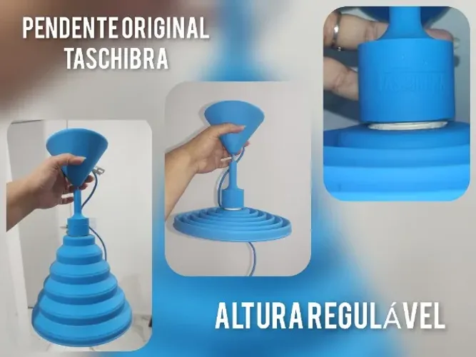 PENDENTE TASCHIBRA AJUSTÁVEL 