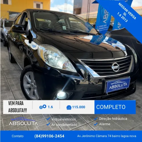 Nissan Versa SL 1.6 16V Flex Fuel 4P Mec. 2013