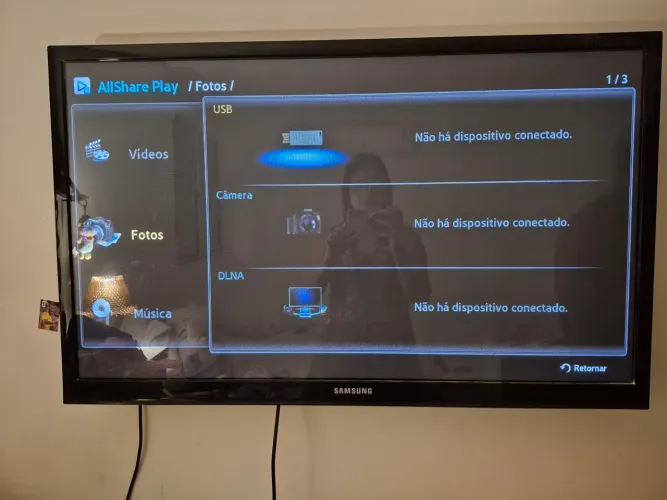 TV Samsung plasma 43 Polegadas - Funcionando Perfeitamente