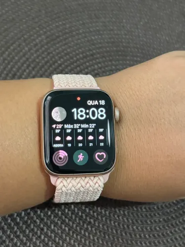 Apple Watch série 4 44mm Rose sem nenhum risco ou detalhe 