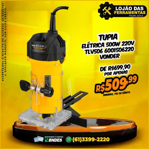 Tupia Para Laminados TLV506 220v 6001506220 Vonder