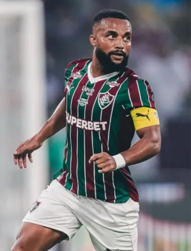 BRAÇADEIRA DE CAPITÃO FLUMINENSE AUTOGRAFADA