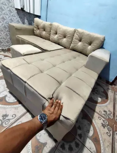 Sofá cheyse a pronta entrega 