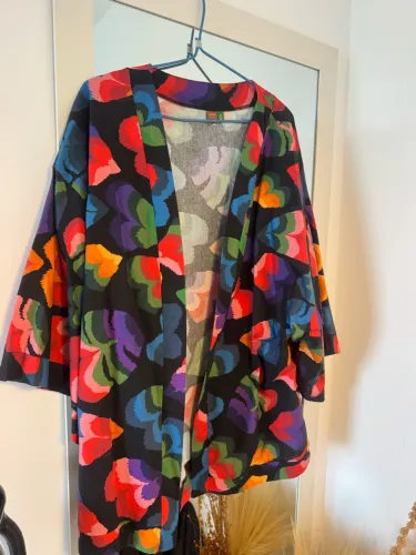 Kimono coração folha Farm