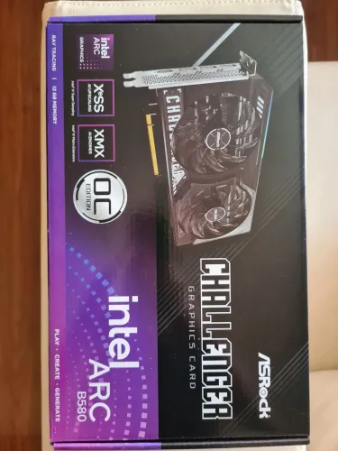 PLACA VÍDEO INTEL ARC B580 12GB (NOVA)