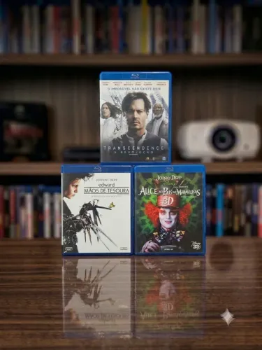 COLEÇÃO ESPECIAL JOHNNY DEPP BLU-RAY