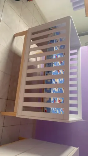 Berço vira cama 