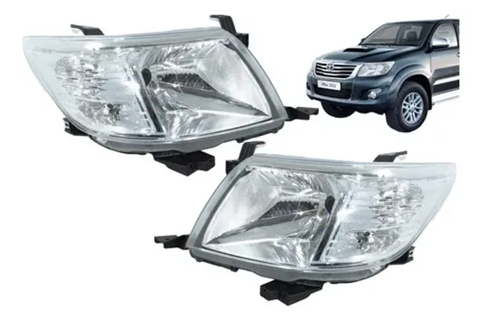 Par Farol Lanterna Sinaleira Hilux 2012 2013 2014 2015 Novo Esquerdo