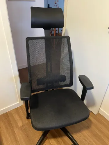 Cadeira Escritório Ergonômica - Flexform Led AllBlack