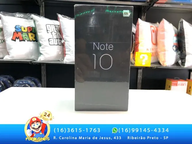 Celular Note 10 da Xiaomi - Lançamento