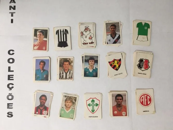 Figurinhas Campeonato Brasileiro 96 98 99 2000 2001 Todos os anos