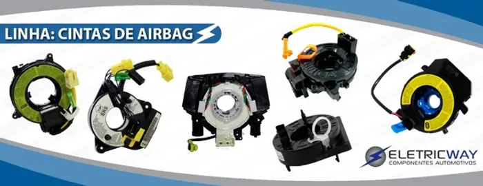Cintas de Air Bag P/Vários carros EletricWay- Hilux Fit Civic Elantra Veloster S10