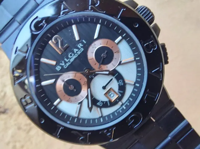 Bulgari Calibre 303 Homem de Ferro Caixa Preta