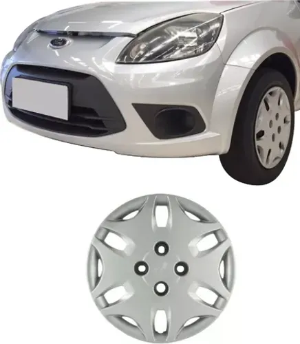 Jogo 4 Peças - Calota Aro 14 - Ford Ka 2011 / 2012 - Grid
