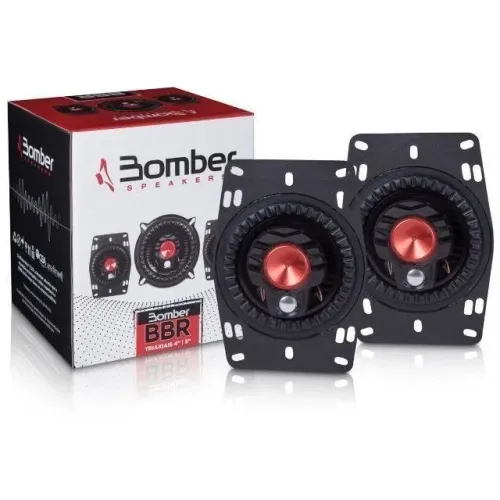 Par Alto Falante Bomber BBR 4 Polegadas Triaxial / Consulte