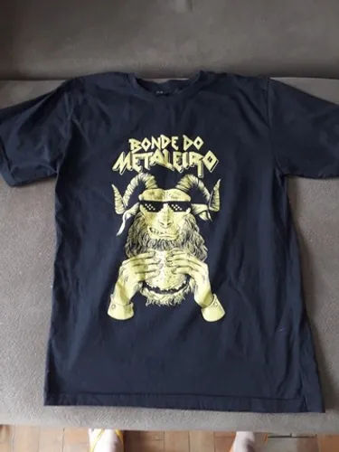 Camiseta Bonde Do Metaleiro - Tam. P