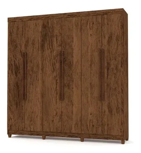 Guarda Roupa Casal 6 Portas 2 Gavetas Super Lindo Fazemos Entrega