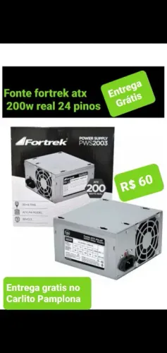 Fonte para computador 200W