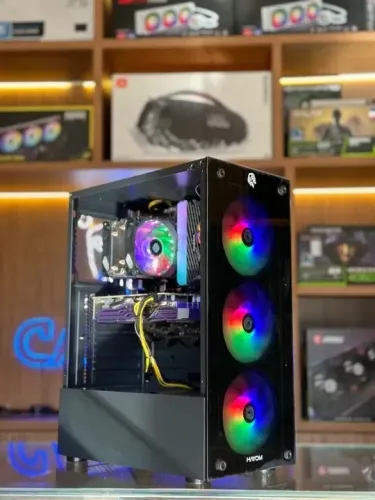 PC Gamer Novo Ryzen 5 5500 + Rx 580 8gb + 16Gb ram 1 ano de garantia