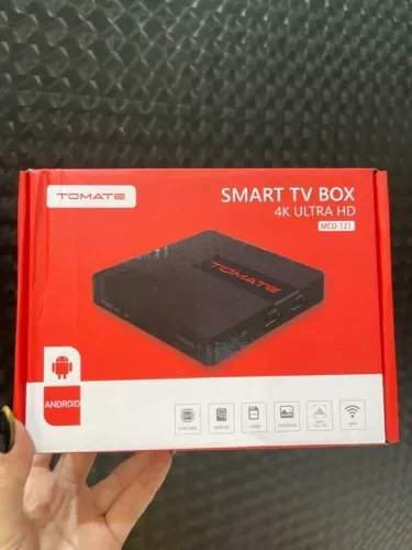Smart tb box anatel Tomate 4k Android Ultra Hd 5g Com garantia na loja