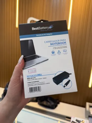 Carregador Notebook Dell 65W