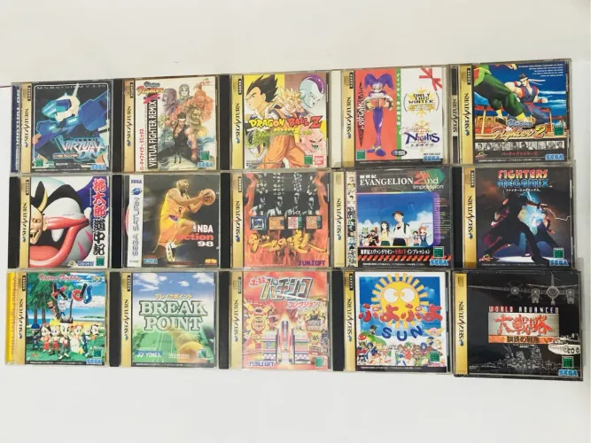 Sega Saturn Jogos