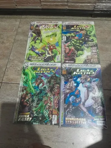 Liga da justica panini 1 série..37 edcs