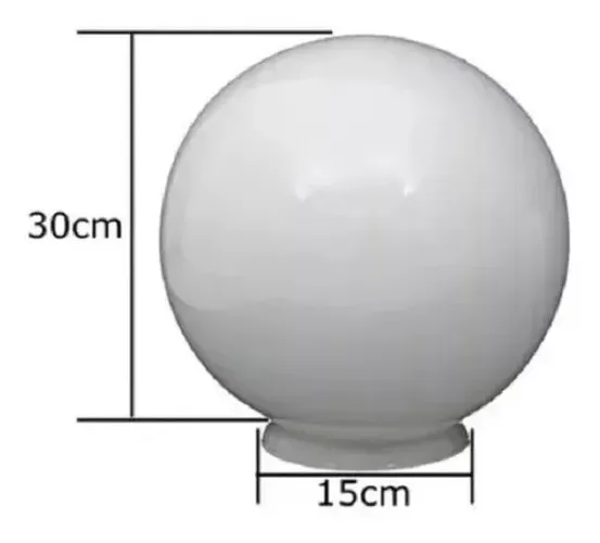 Globo de Iluminação para Jardim 30cm