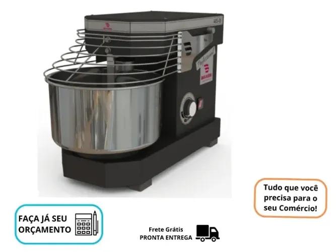 Amassadeira Espiral 5KG Braesi Bivolt