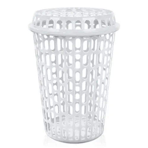 Cesto Telado 60 Lts Branco C/ Tempa Telado Ct60br 445x640mm