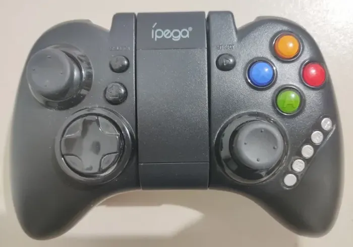 CONTROLE JOYSTICK SEM FIO ÍPEGA PRETO 