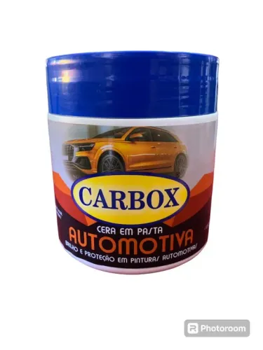 Cera em Pasta para Brilho e Proteção Automotiva Carbox 500g