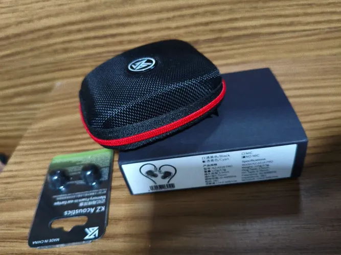 Kz AS 16 Pro + ponteiras de memória + case Premium R$400