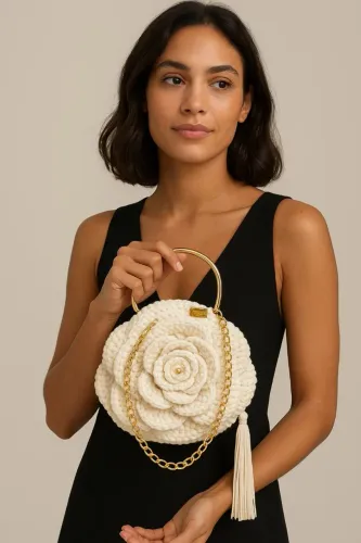 Bolsa luxo croche