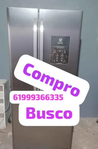 Busca-se Geladeira Inox