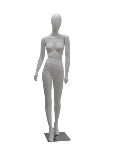 Manequim slim feminino branco .