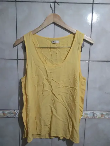 Camiseta feminina regata Hering tamanho g