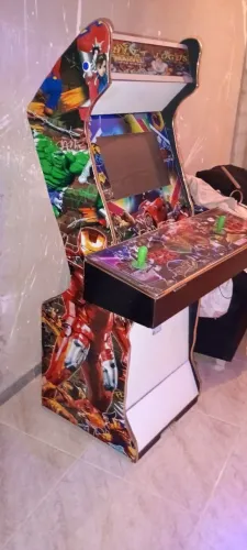 Arcade Multijogos Personalizado - Marvel