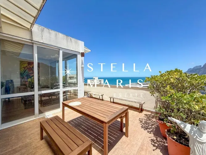 Ipanema, Cobertura Duplex com 241 m2, 3 quartos e 2 vagas, com linda vista do mar e Morro