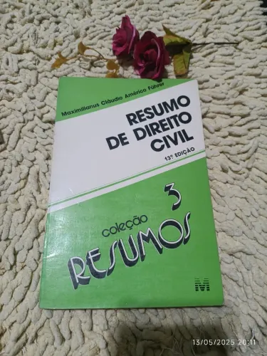 Resumo de Direito Civil - Coleção Resumos 3 - 13ª Edição