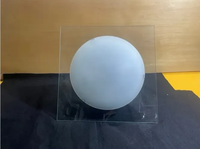 Luminária de Teto com Vidro