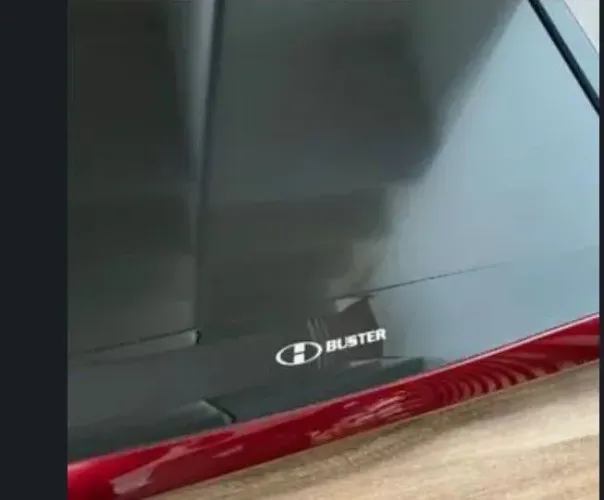 TV Buster 32polegadas cor vermelho piano