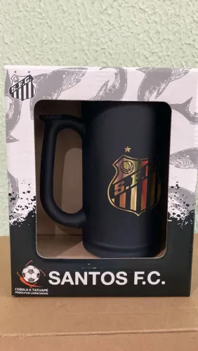 CANECA CHOPP PREMIUM OFICIAL DO SANTOS FC
