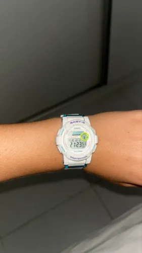 relógio digital Casio Baby-G Tide Graph World Time Ladies Watch