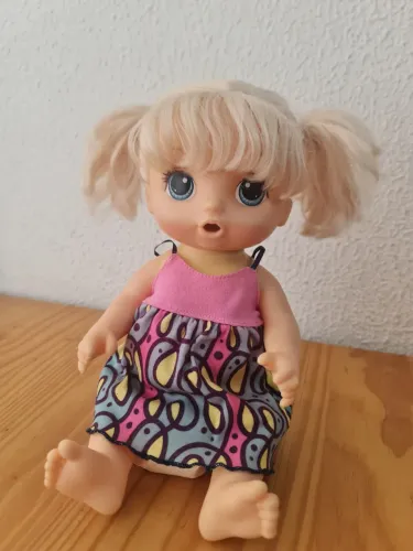 Boneca Baby Alive Loira Falante
