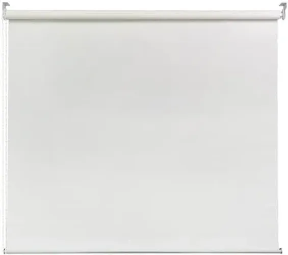 Cortina Rolo-Med 2,64 largurax1,64 altura-Cor Palha verso na cor branca, comando lado esq.