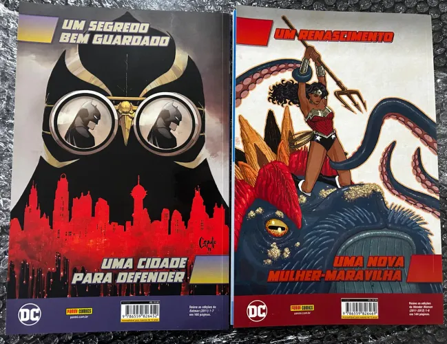 Hq Capa Comum Grandes Heróis Dc Os Novos 52 Vol 1 e 2