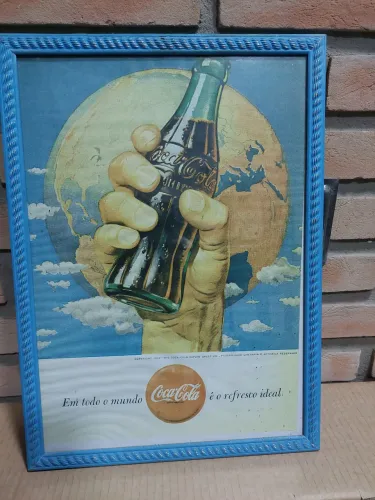 Quadro antigo  Coca-Cola Original 