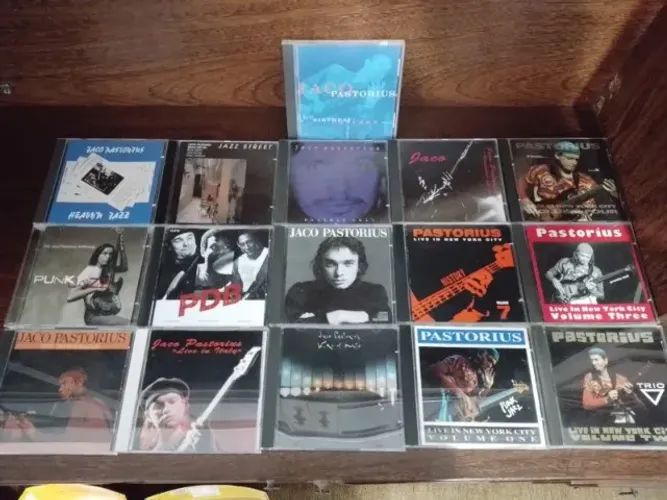cds jaco pastorius coleçao 16 